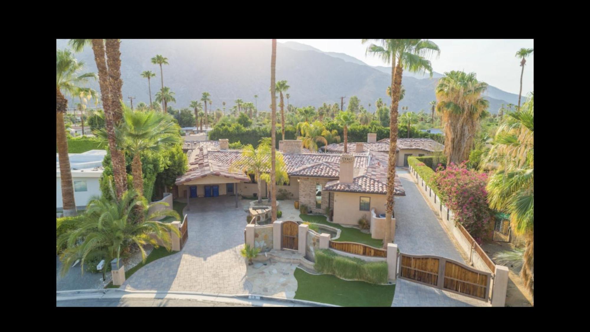 Warm Sands Villa-Moving River/Island Palm Springs Exteriér fotografie
