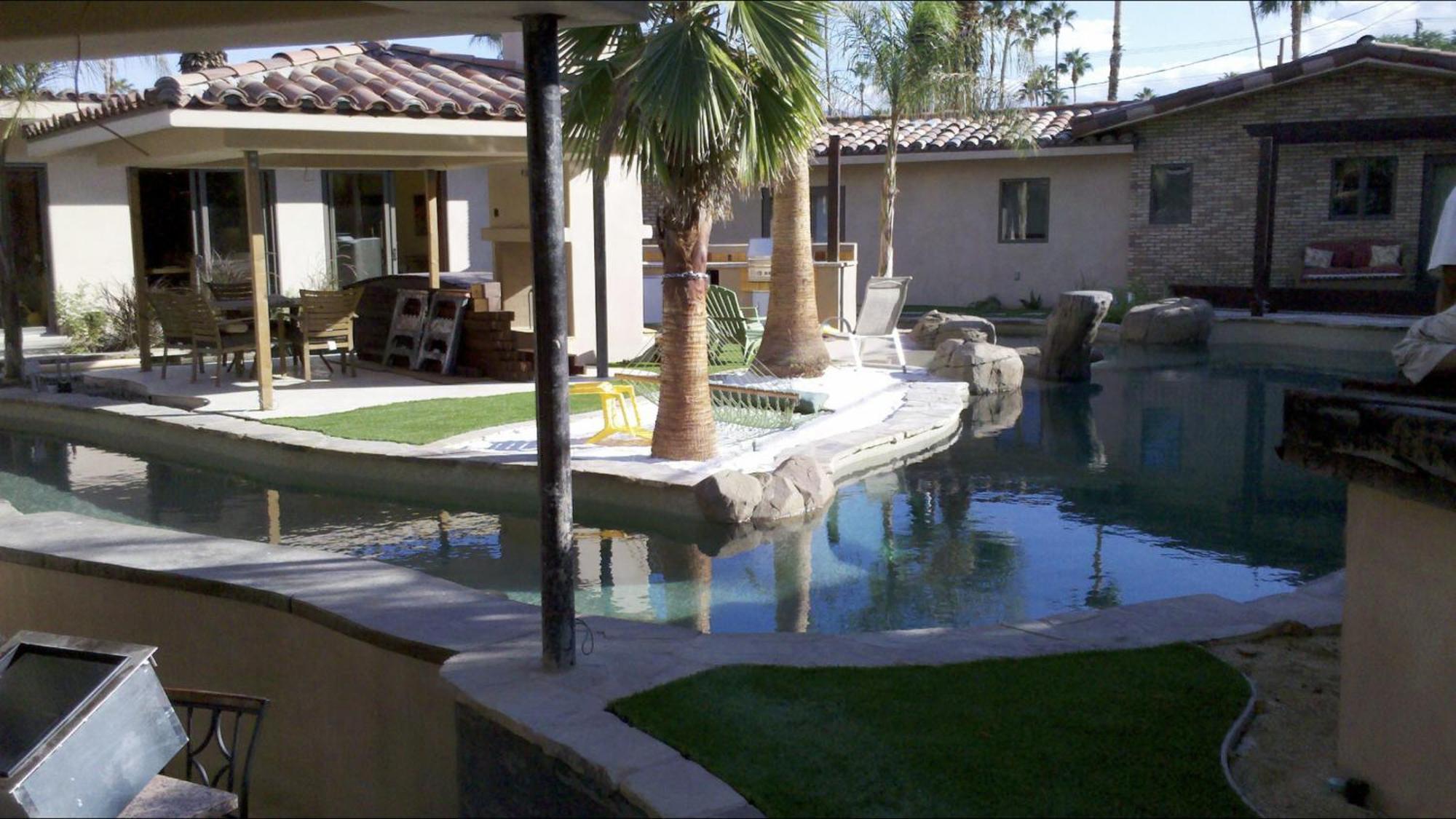 Warm Sands Villa-Moving River/Island Palm Springs Exteriér fotografie