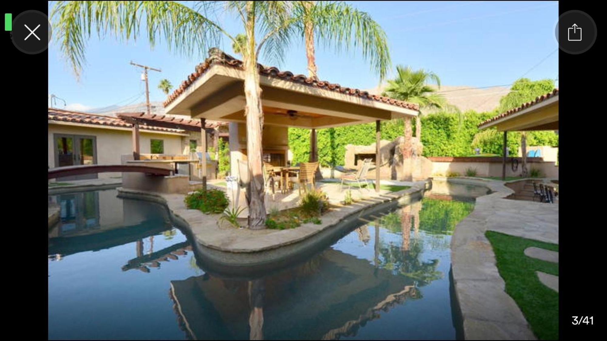 Warm Sands Villa-Moving River/Island Palm Springs Exteriér fotografie
